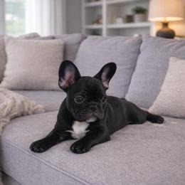 Male French Bulldog Puppy Toby for Adoption in Dexter, mi