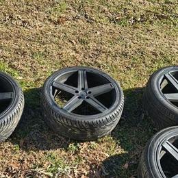 Trade 22s Trackhawk Wheels for French Bulldog or Nano Bully in Lynchburg, va