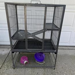 Large cage for small animals - Price Reduced to $45 in Midland, mi