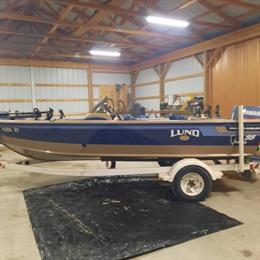 1999 Lund Pro Angler 1700 With 90 Hp Yamaha Engine In Excellent Condition in Detroit, MI