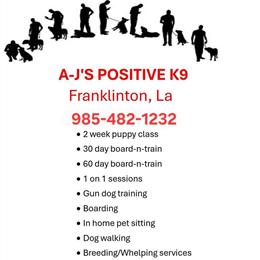 Dog Training Courses Available in Franklinton, LA in Franklinton, la