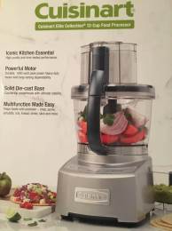 Cuisinart Elite 12 Cup Food Processor Cfp 24Dcnpc 1000W New In Box in Reseda, CA